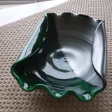 Green and black ceramic cup moist from the 1960s