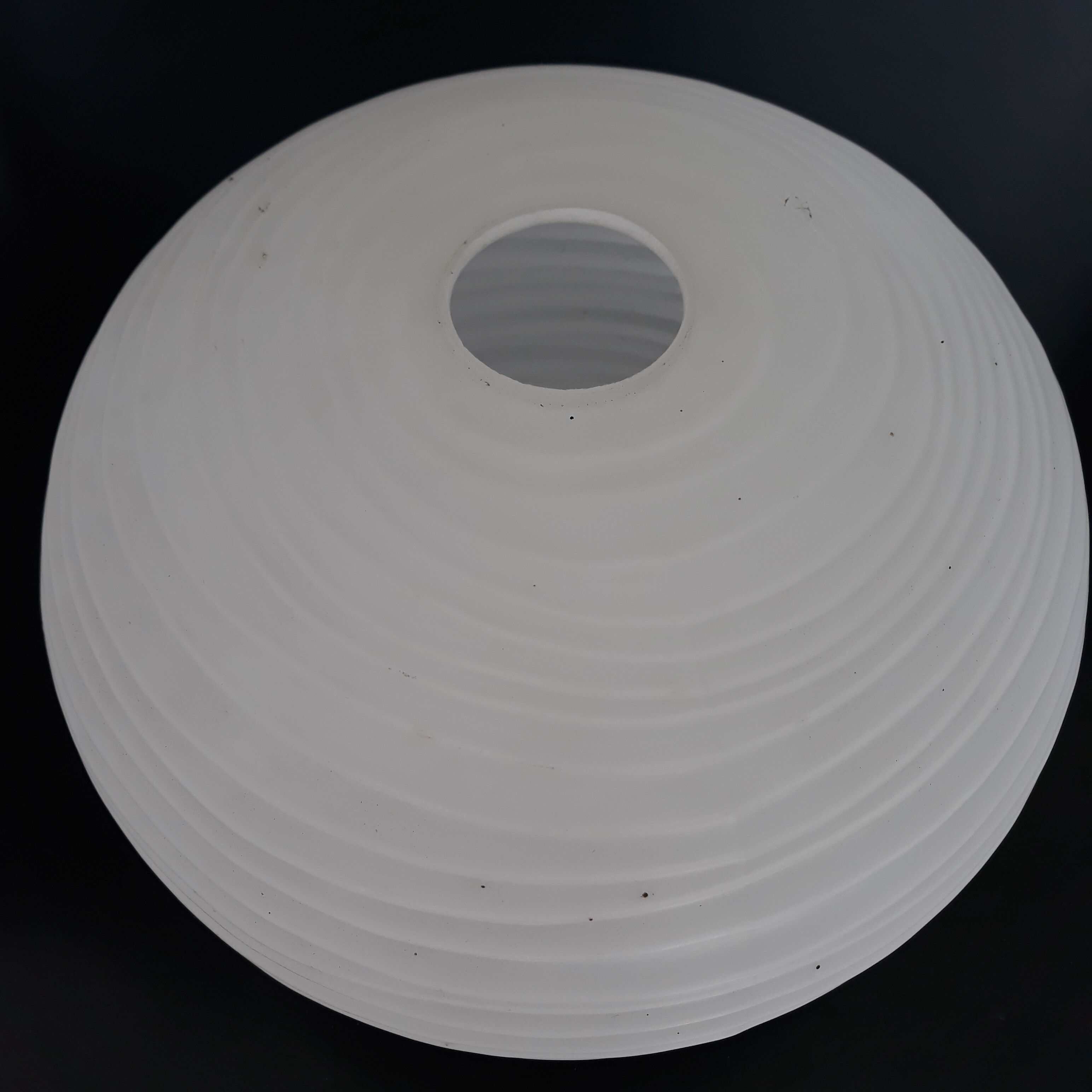 Vintage opaline chandelier.