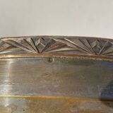 Art Deco footed cup in silver metal