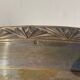 Art Deco footed cup in silver metal
