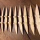 9 knife rests in bone