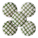 Set of 5 dessert plates Moulin des Loups, Tablecloth