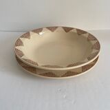 Set of 2 round dishes saint amand