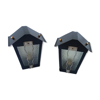 Pair of wall light