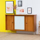 Vintage Scandinavian Sideboard – 179 cm