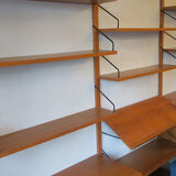 Danish modular teak shelf system by Poul Cadovius for Cado Royal 1950-60