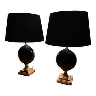 Paire de lampes vintages Italie