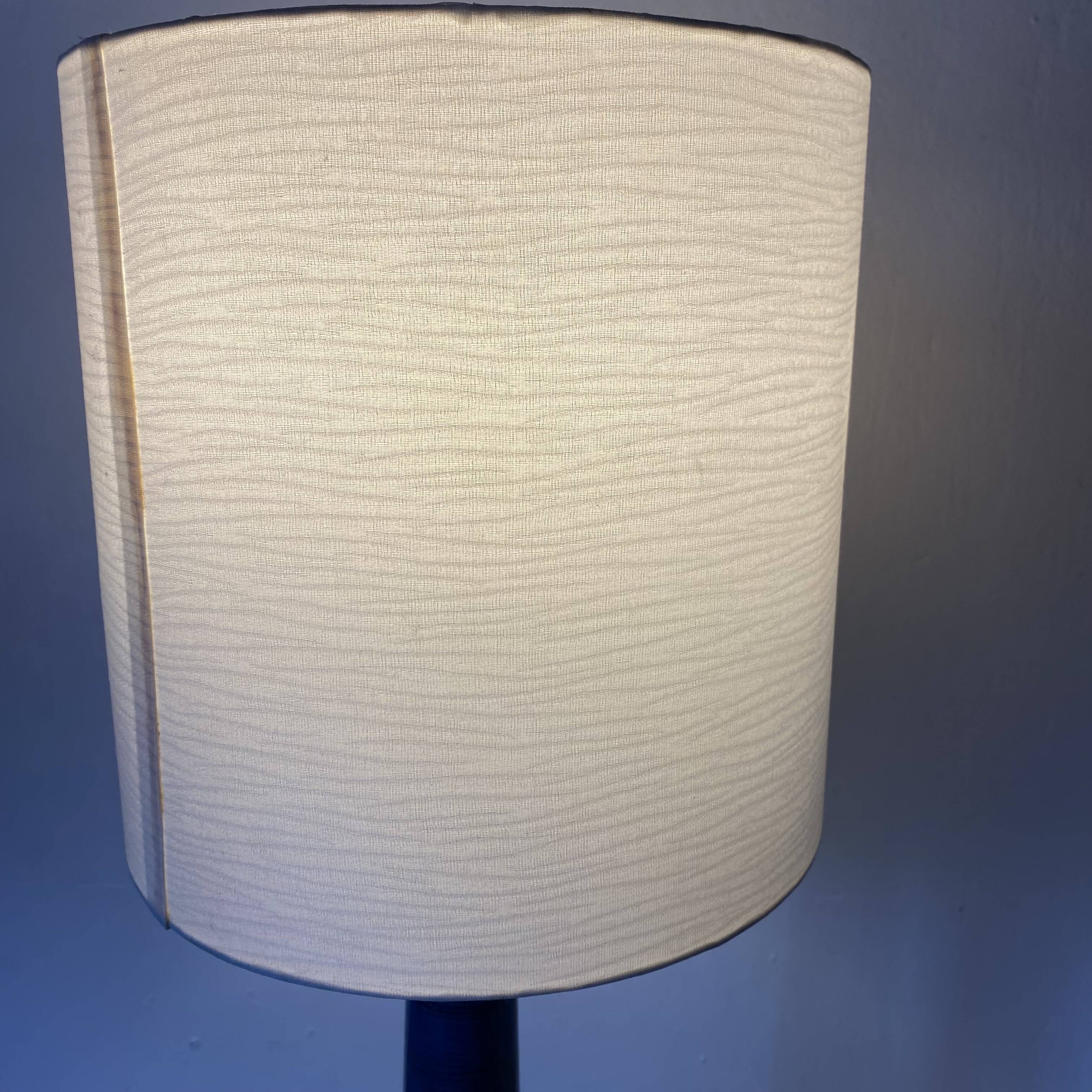 Vintage Scandinavian ceramic lamp, 70s