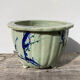 Chinese blue ceramic pot cover