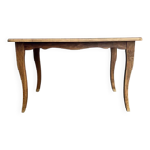 Natural wood coffee table