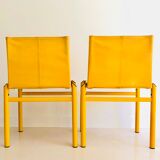 Chairs "Mastro" by Afra and Tobia Scarpa for Molteni, Italy 80s