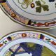 Rare duo of Italian earthenware plates – CACF Faenza