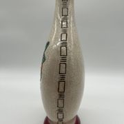Art deco vase in longwy enamels