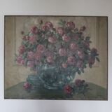 Still life painting signed