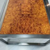 Elm burl coffee table