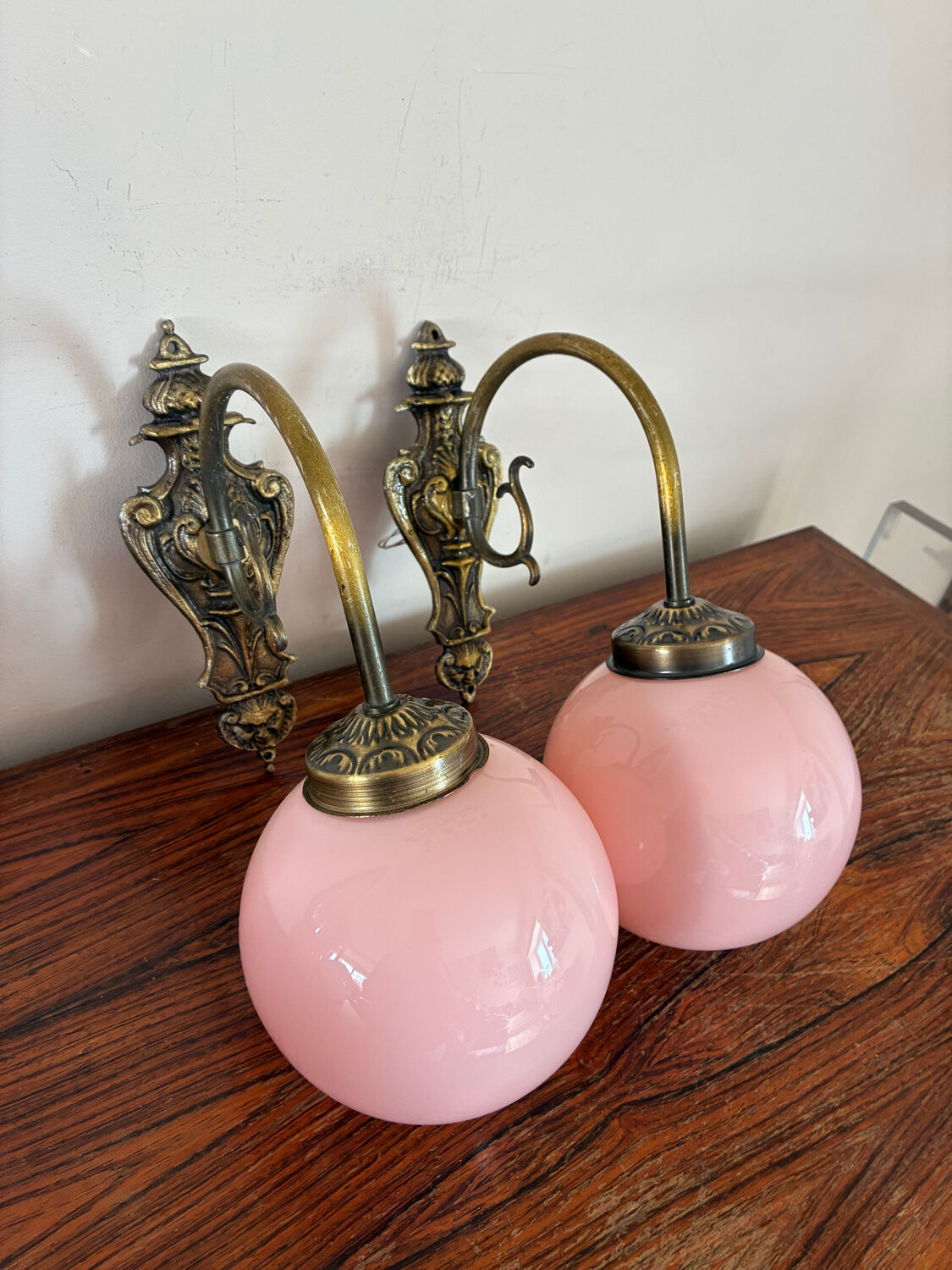 Art Nouveau wall lights