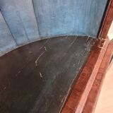 Antique Dutch corner cabinet in burl – two-body cabinet from the 19th century