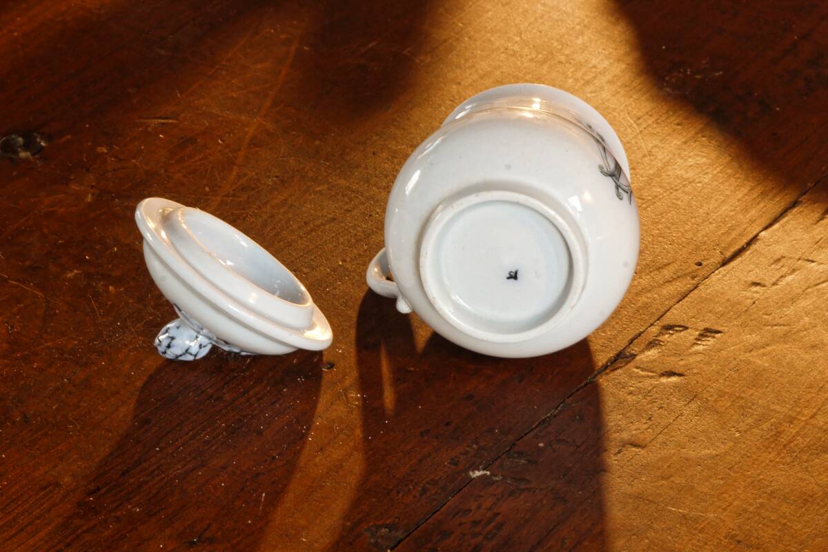 English earthenware service, CP monogram, ducal crown, 109 pieces