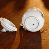 English earthenware service, CP monogram, ducal crown, 109 pieces