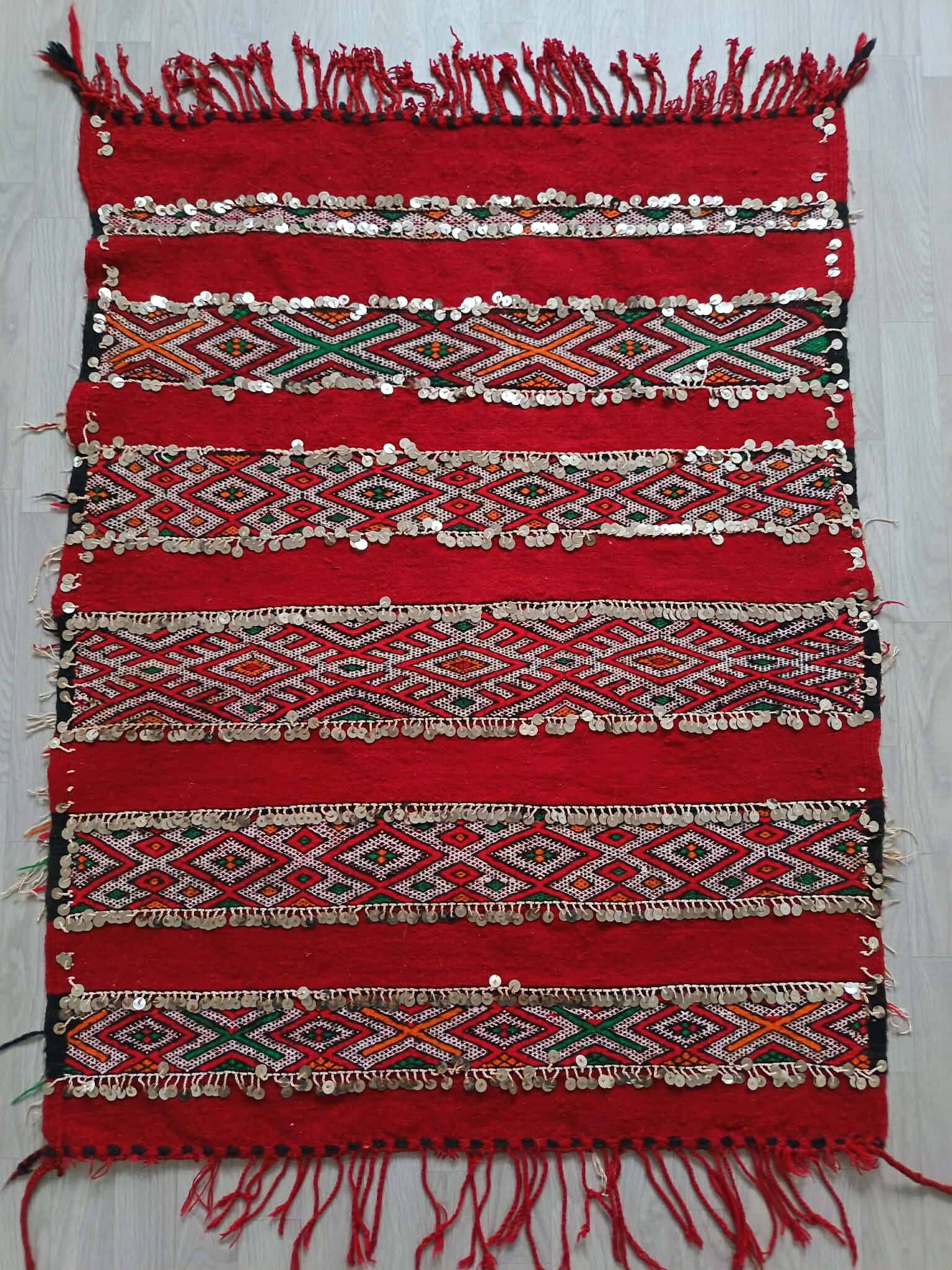 Kilim Berbère Zemmour fait main