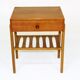Teak and beech bedside table, Sweden, 1960