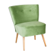 Green club Chair, 60-70 years