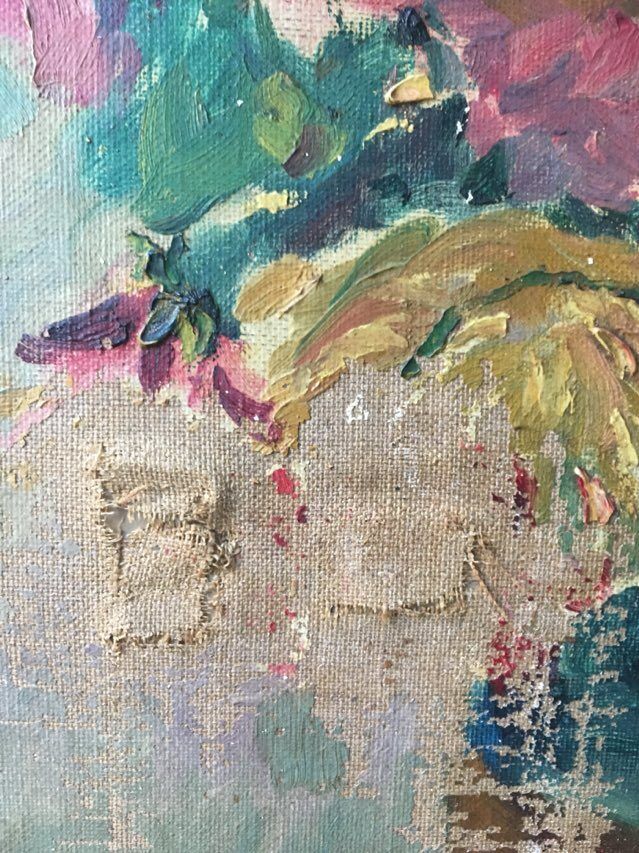 Painting ancient still life