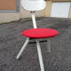 TRIO folding chair Calligaris designed by Roberto Lucci & Paolo Orlandini in the 80s.