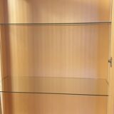 Armoire vitrée en rotin