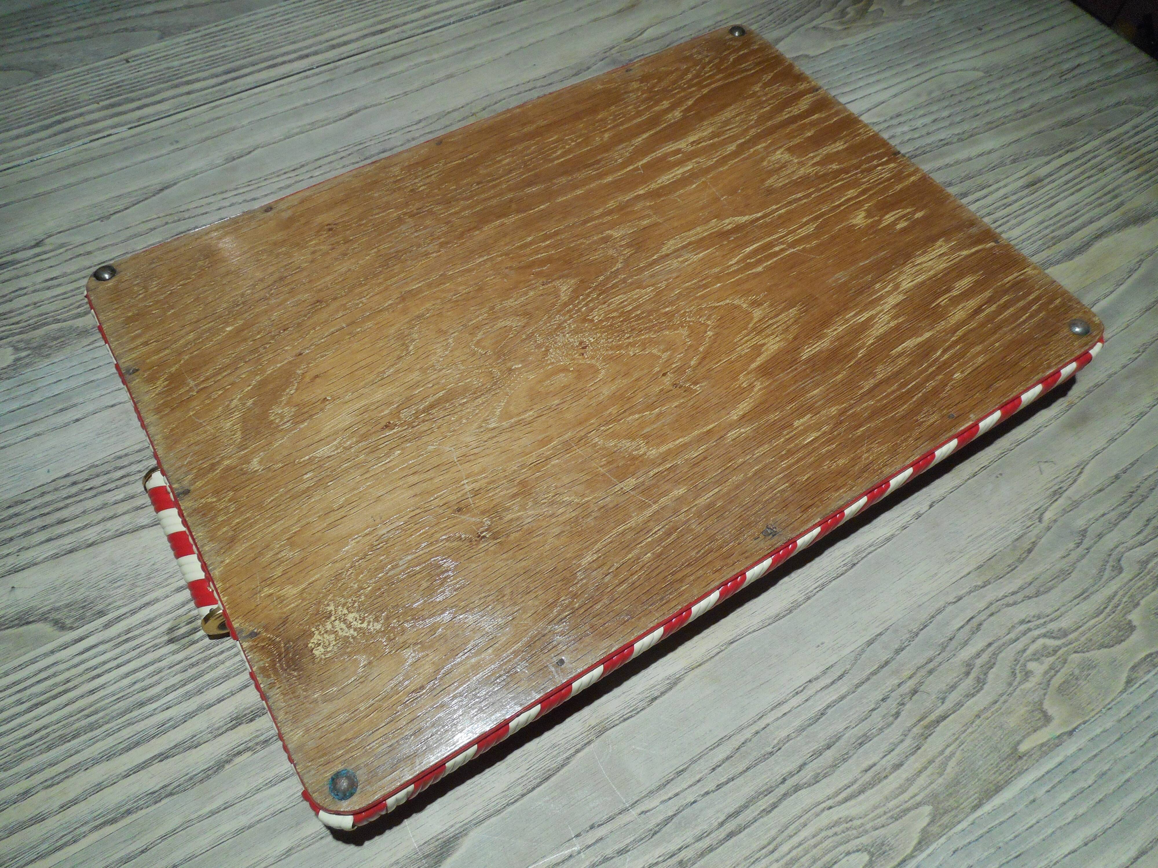 Shelf wood top vintage 50/60