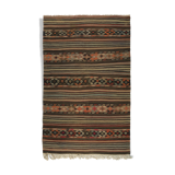 Tapis kilim anatolien fait à la main 251 cm x 152 cm