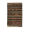 Tapis kilim anatolien fait à la main 251 cm x 152 cm
