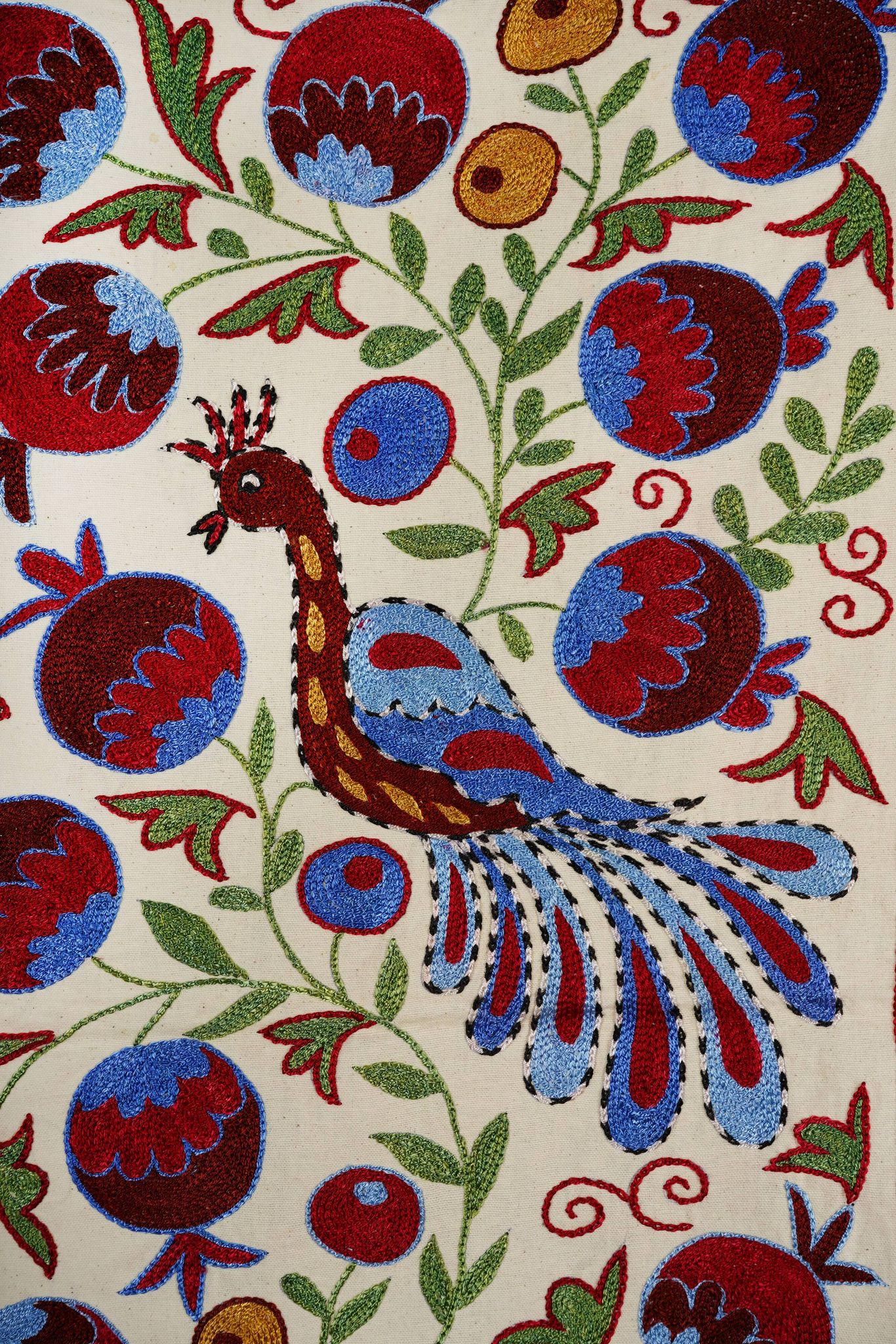 Tapis turc vintage noué à la main 50x92cm