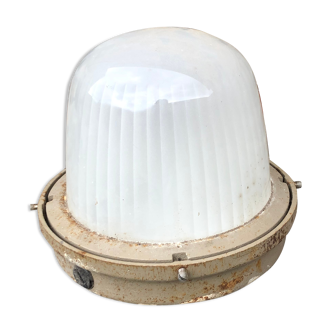 Lampe holophane borne à accrocher
