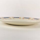 3 plats de service Longwy Carmen jaune