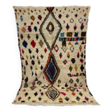 Handmade Moroccan Berber carpet 251 x 155 CM