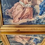 Reproduction on canvas by watteau