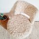 Wooden cream mouldy chair peddling spindle