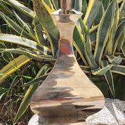 70s stainless steel lamp design