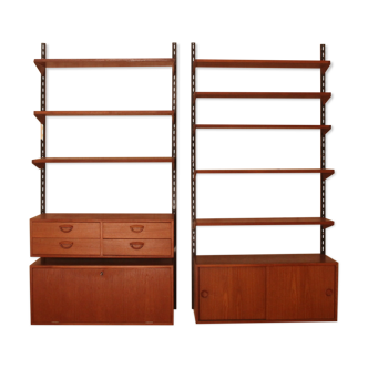 Teak wall set by Kai Kristiansen