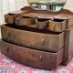 English hairdresser Art Deco walnut