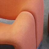 Paire de fauteuils Groovy de Pierre Paulin