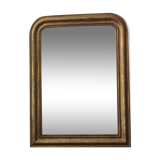 Gilded Louis Philippe mirror dated 1896