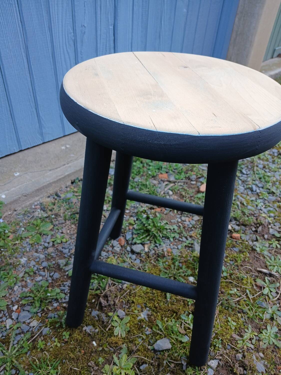 Antique 4-legged stool