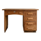 Vintage 1950s solid wood desk