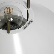 Beautiful rare 70s very big table lamp by Christian Hvidt for Nordisk Solar