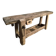 Ancient French oak table | Rustic console | 19th century