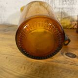 Amber Glass Orangeade Set from the 70s
