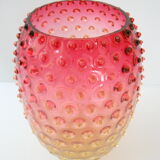 Vintage vase bubble glass 1960