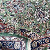 Carpet XXL Tabriz Shah Abbas Emerald Green